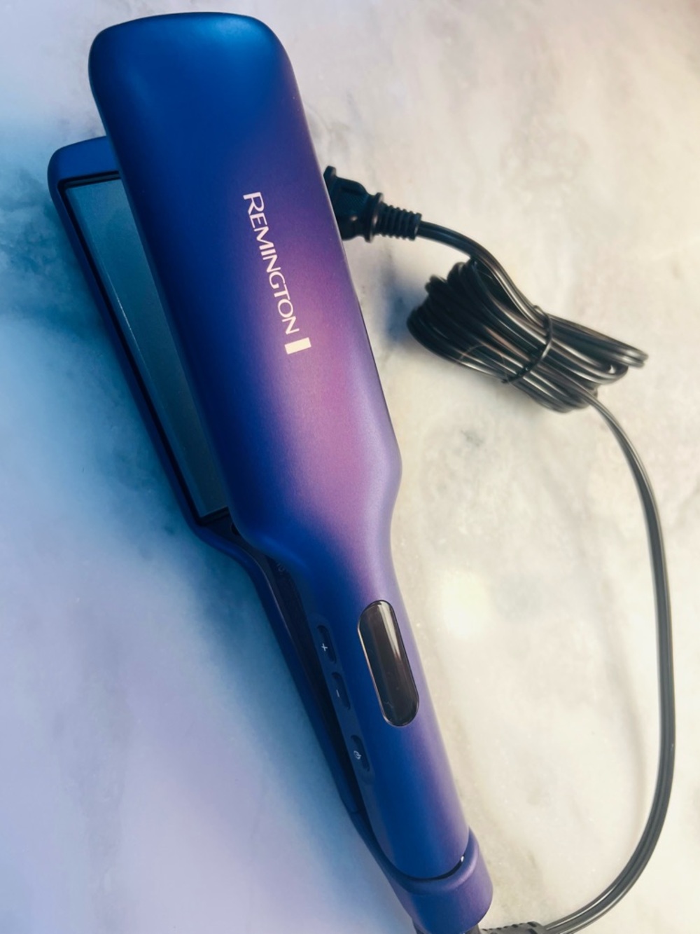 Remington Purple Ceramic Hair Straightener with Digital Display